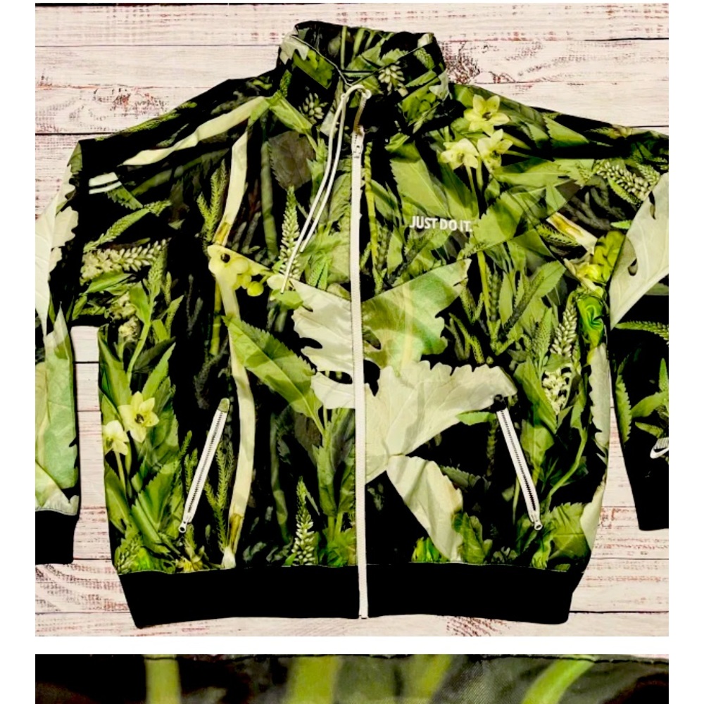 Nike Sportswear Windrunner Floral Full Zip Jacket CK8075 083 Men’s Size X-Large
